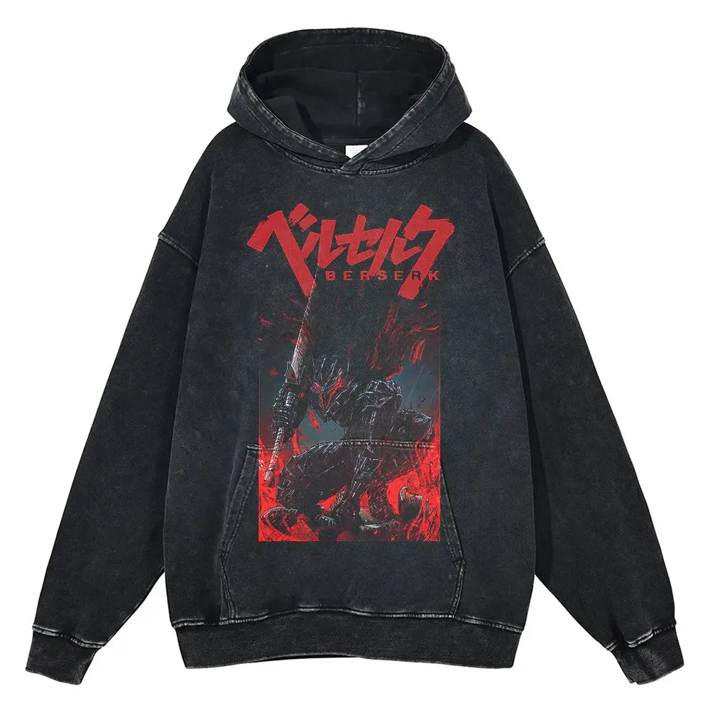 [BRAND NEW] deals Berserk Guts Quarterzip Sweater