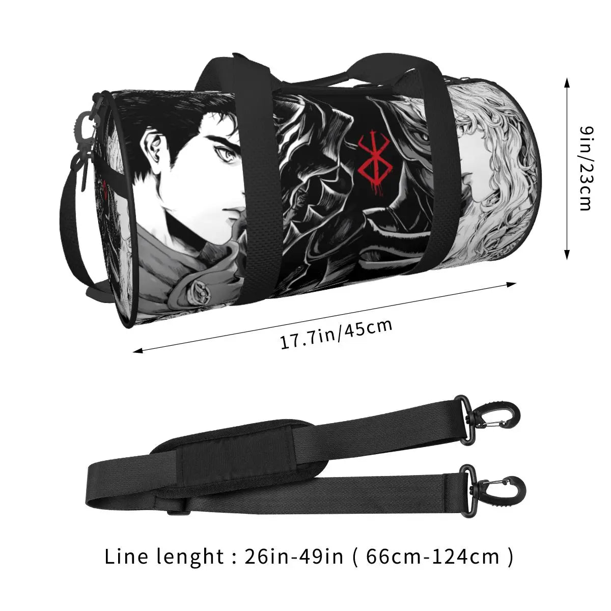 [KUJO] Guts X Griffith Gym Bag Kujo