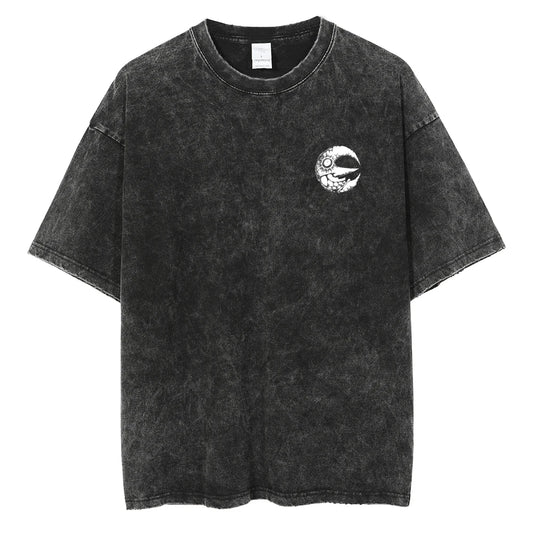 [KUJO] "Moon" Vintage Oversized T Shirt