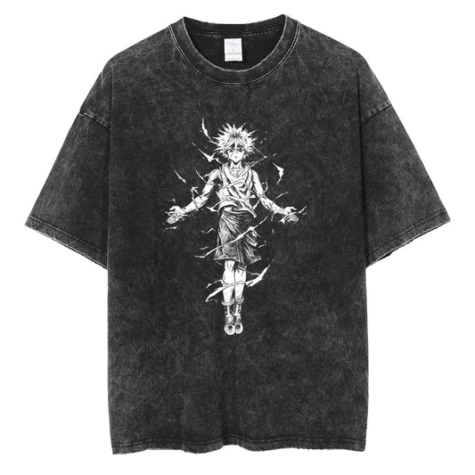 [KUJO] "Godlike" Vintage Oversized T Shirt