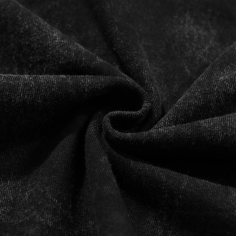 [KUJO] "Duality" 2-Sided Vintage Oversized T Shirt