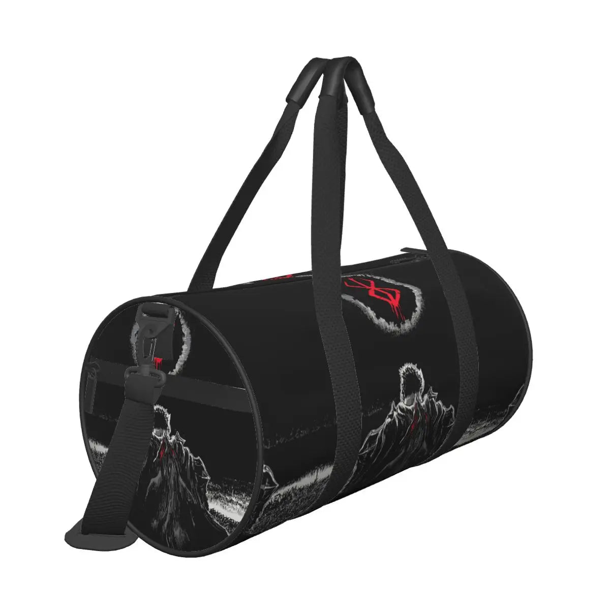 [KUJO] Black Swordsman Gym Bag