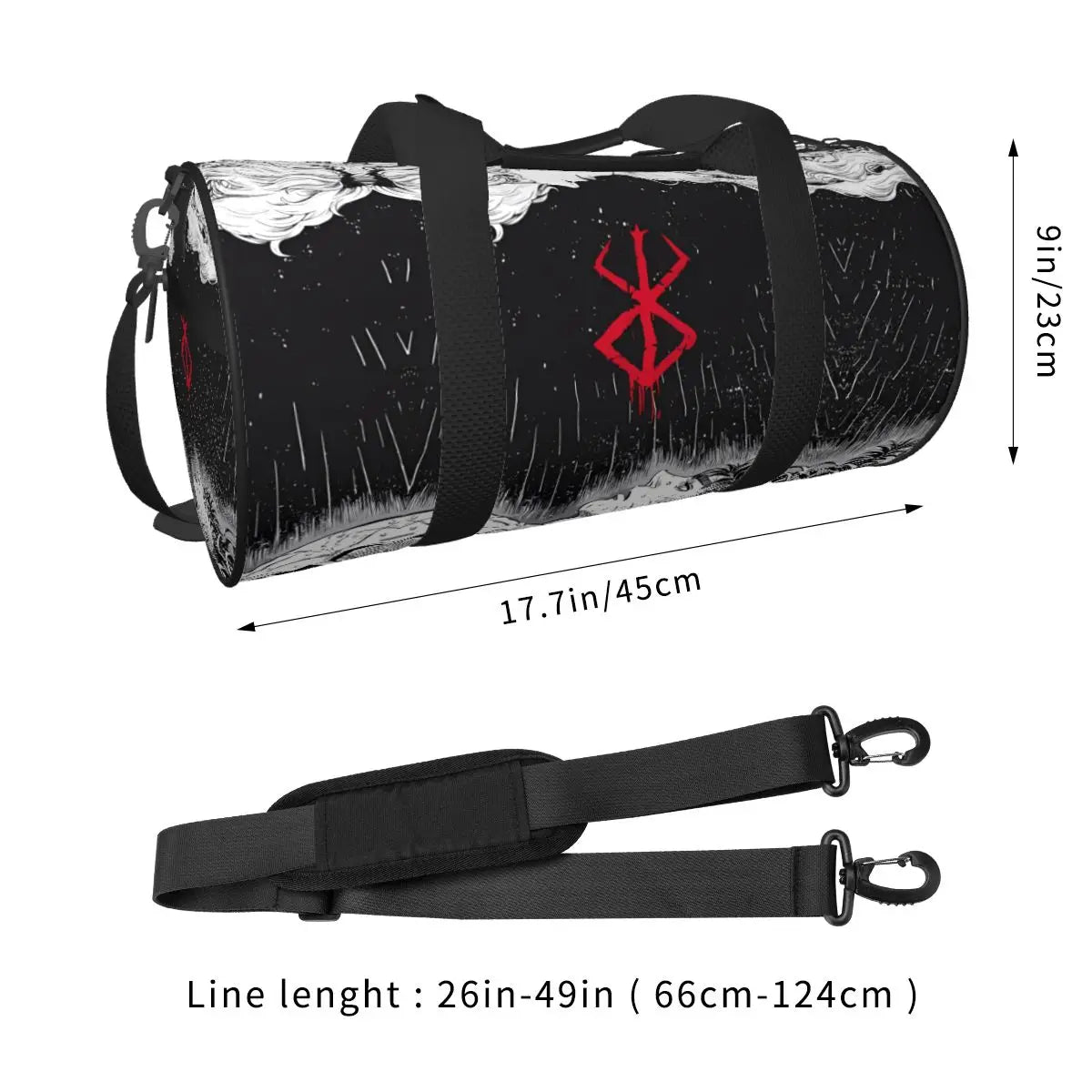 [KUJO] Berserk Gym Bag Kujo