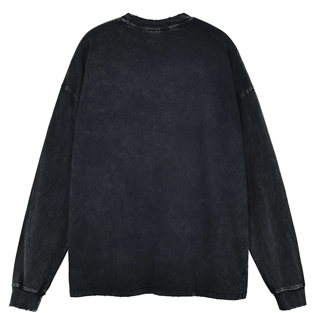 [KUJO] "Stare" Vintage Oversized Sweatshirt