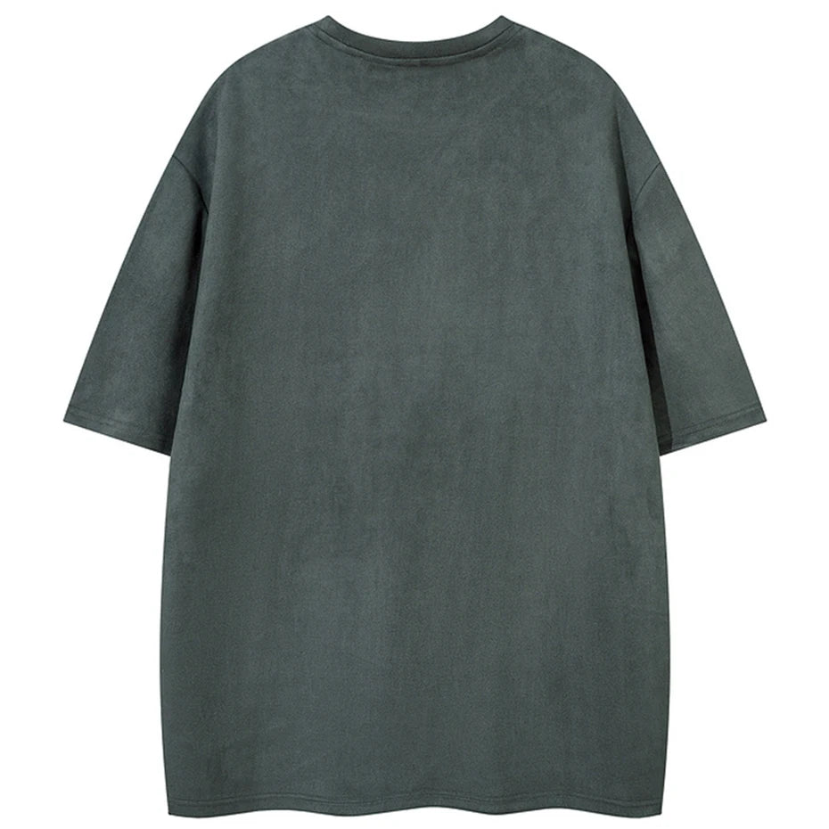 Wings Embroidered Vintage T-Shirt