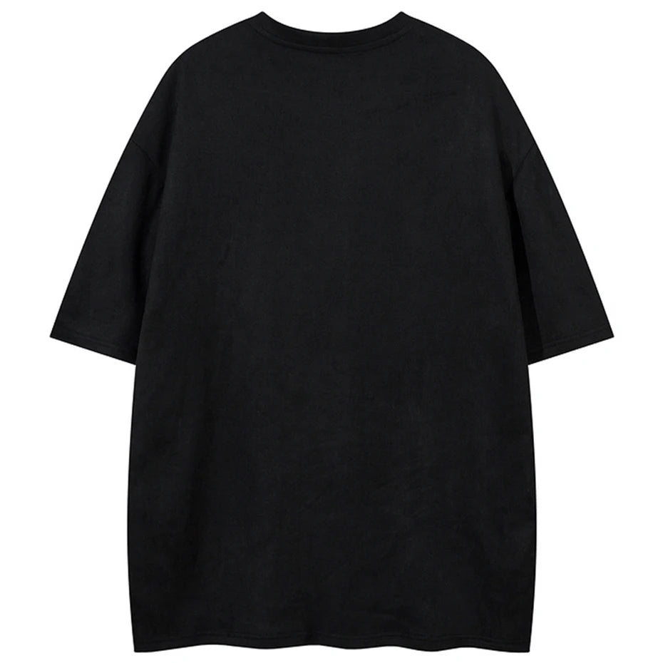 Wings Embroidered Vintage T-Shirt