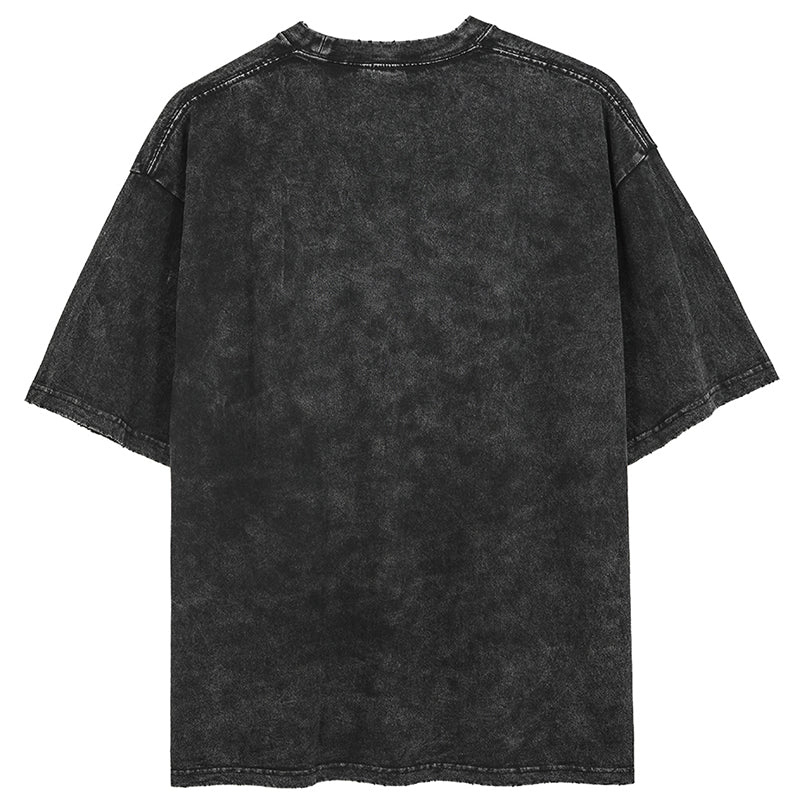 [KUJO] "Hisoka" Vintage Oversized T Shirt