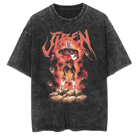 [KUJO] "Jiren" Vintage Oversized T Shirt Kujo