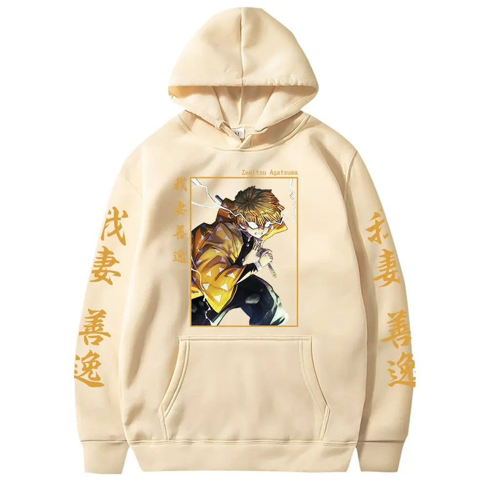 [KUJO] Agatsuma Zenitsu Hoodie