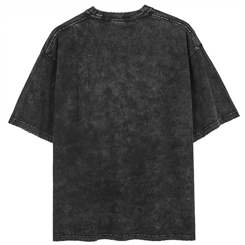 [KUJO] "Pain" Vintage Oversized T Shirt