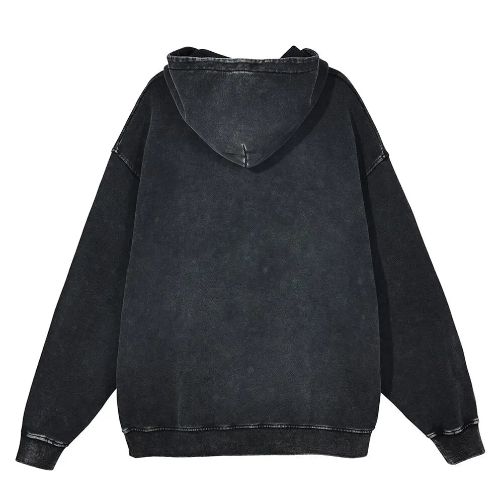 [KUJO] "Yuji" Vintage Oversized Hoodie Kujo