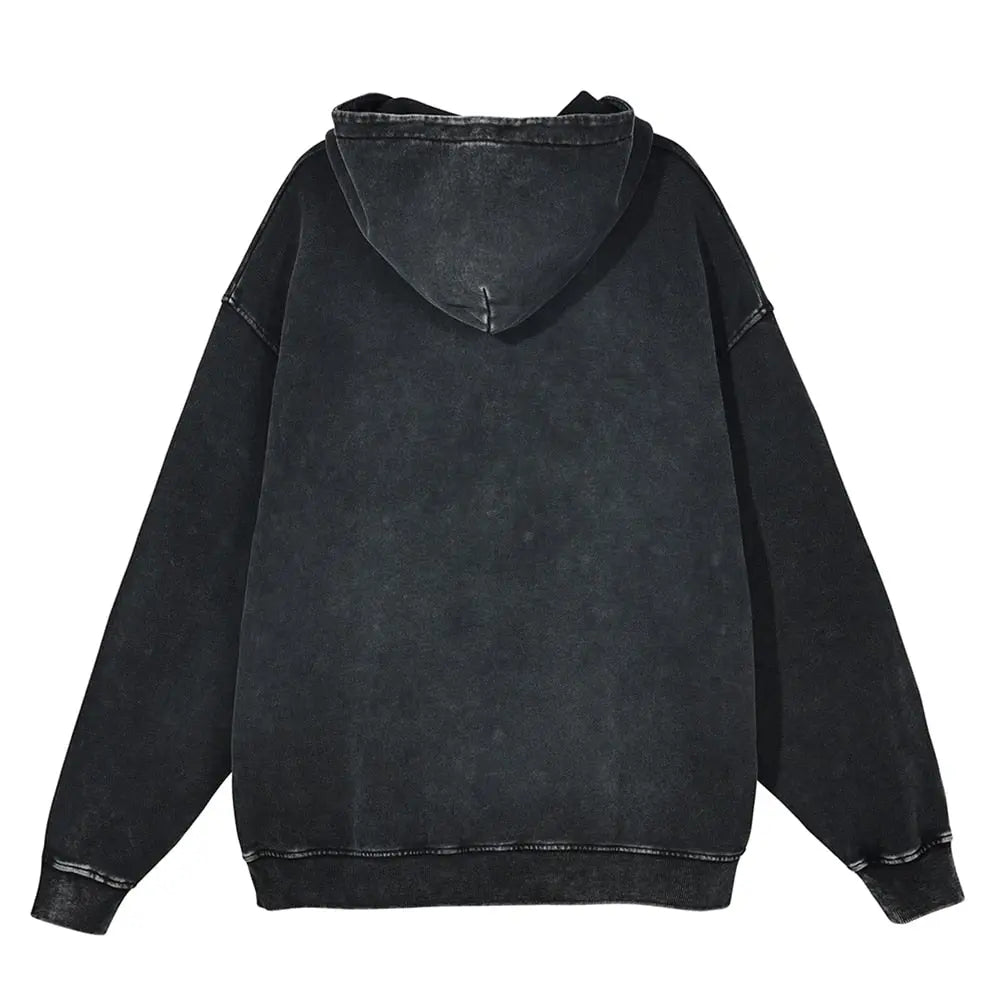 [KUJO] "Makima V2" Vintage Oversized Hoodie Kujo