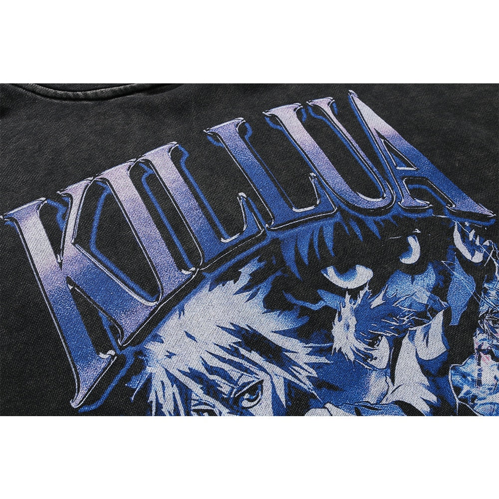[KUJO] "Killua" Vintage Oversized Hoodie