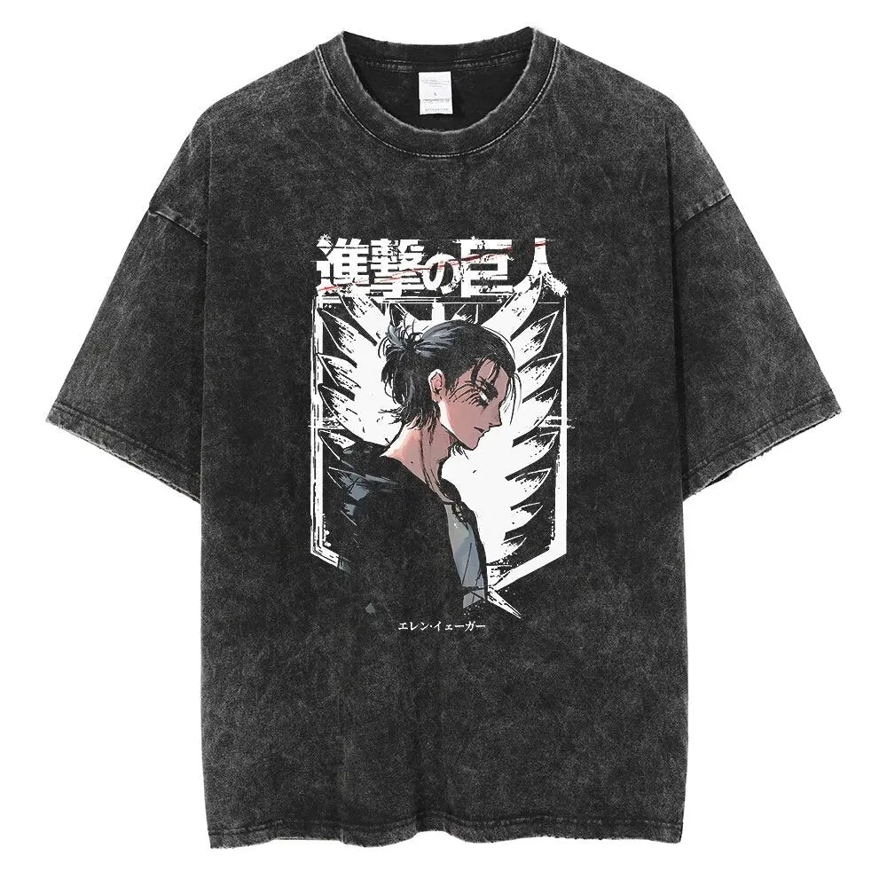 [KUJO] "Erin V2" Vintage Oversized T Shirt Kujo