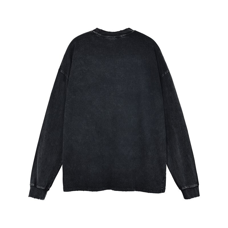 [KUJO] "Light" Vintage Oversized Sweatshirt