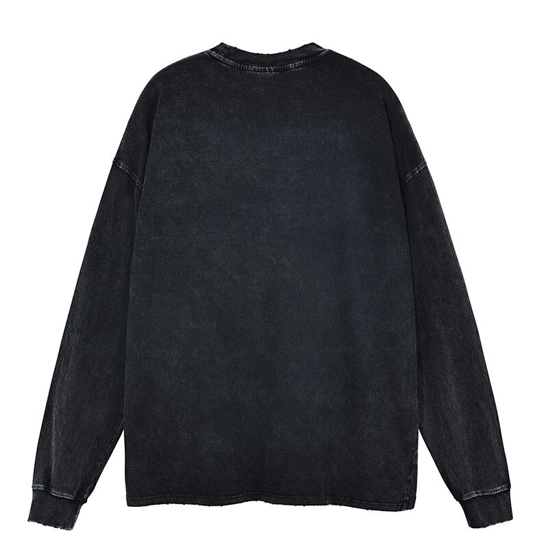 [KUJO] "Misa" Vintage Oversized Sweatshirt