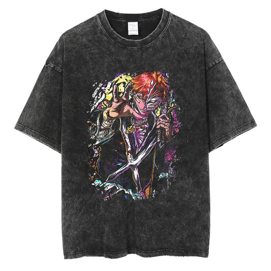 [KUJO] "Ichigo" Vintage Oversized T Shirt